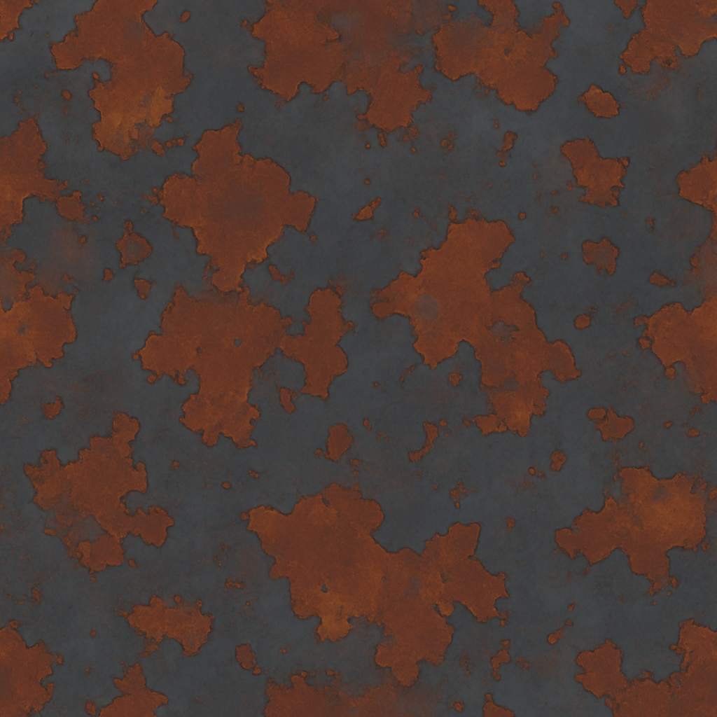 Rusted metal texture preview